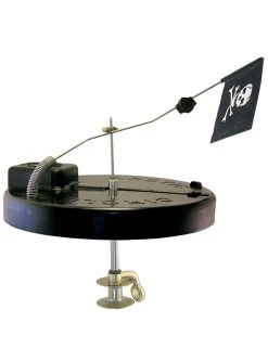 Beaver Dam Round Tip-Up With Jolly Roger Flag