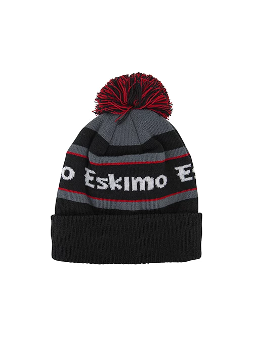 Eskimo Black Ice Pom Hat 3 Eskimo Black Ice Pom Hat
