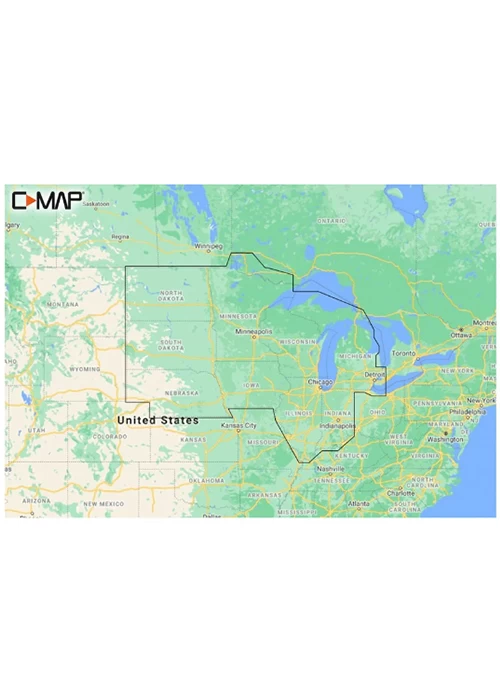 C-MAP Reveal US Lakes North Central 3 C-MAP Reveal US Lakes North Central