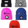 Trophy Angler 200 Lumen Rechargeable LED Knit Hat -Ice Fishing Equipment LEDhatfamily web