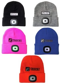Trophy Angler 200 Lumen Rechargeable LED Knit Hat